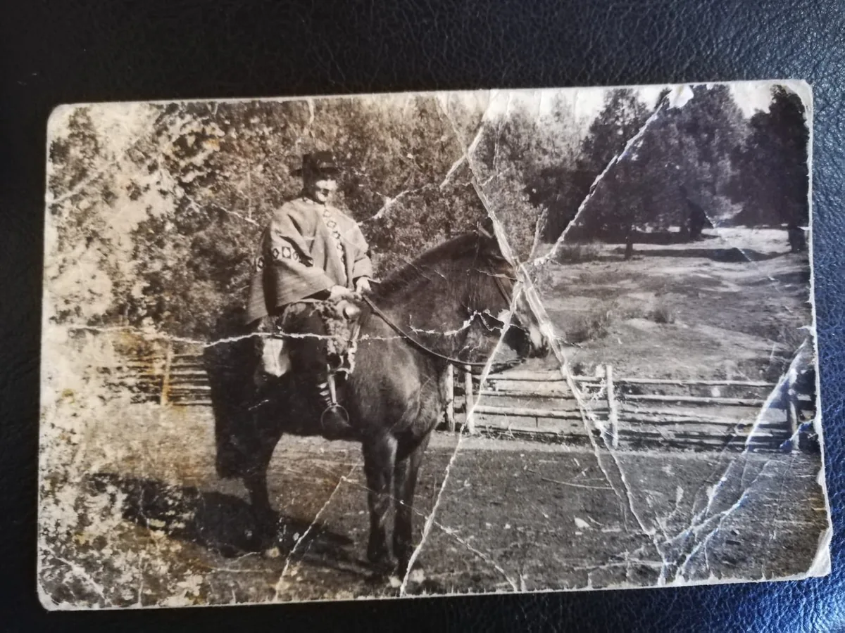 Mi bisabuelo materno a caballo